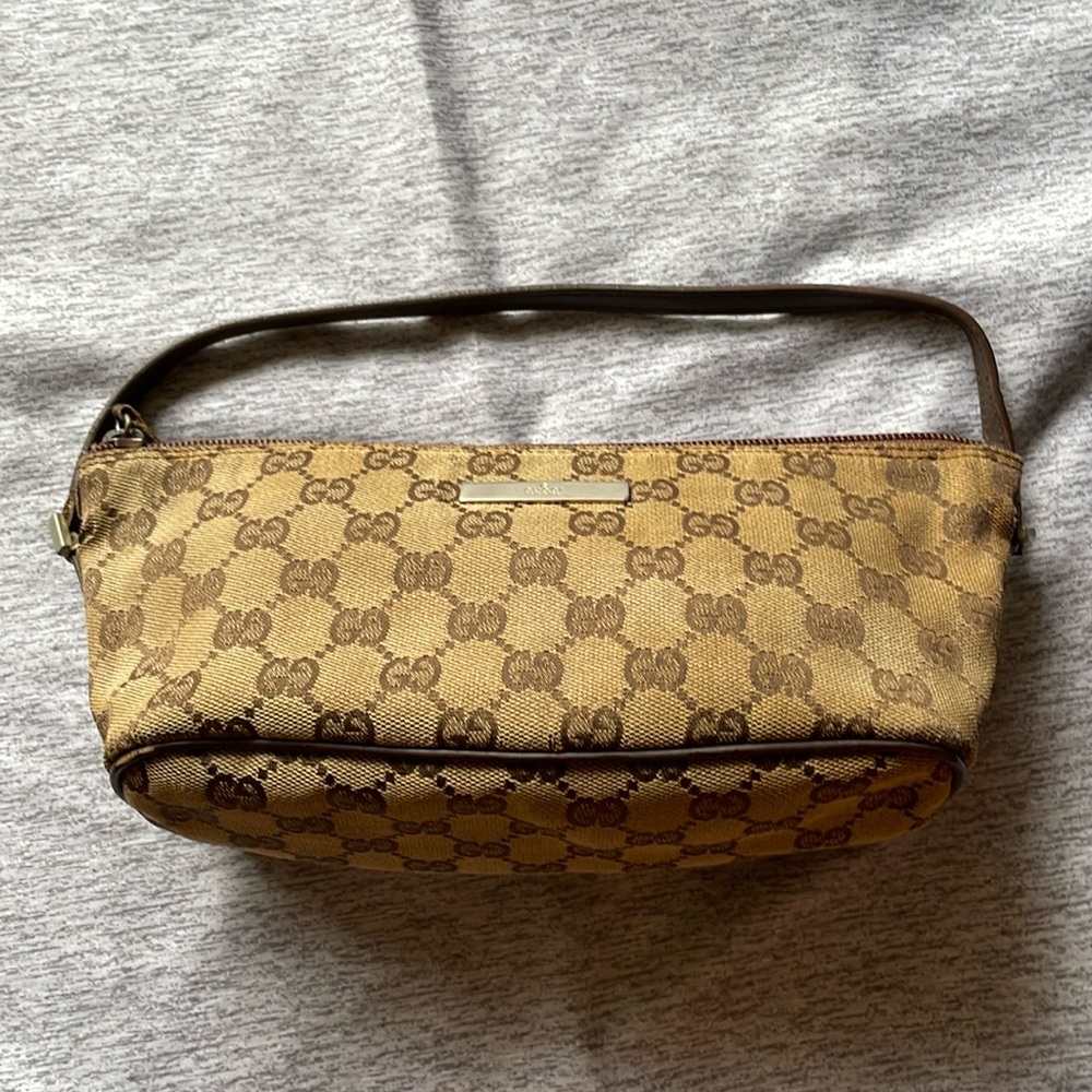 GUCCI Small Monogram Handbag (READ DESCRIPTION)